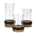 thumbnail image 1 of IMAX Corporation Damari Porte-bougie Pilier 3 Pièces en Marron, 1 of 1