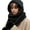 Black, variant on Ushanka Hat Beanies Hat for Outdoor Warm Trapper Neck Warmer Furry Lining