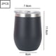 thumbnail image 1 of Vaso de vino con aislamiento al vacío, taza de viaje portátil para bebidas frías y calientes, aislamiento al vacío de doble pared que mantiene las bebidas frescas, acero inoxidable de grado, 1 of 6