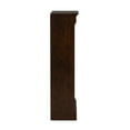 thumbnail image 2 of Brayton Manor Dark Brown Jr Executive 48 Inch Bookcase (RTA), 2 of 7