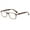 Brown, variant on Retro Rectangle Blue Tortoiseshell Reading Glasses 4.00 for men Classic Presbyopic Glasses Square Spring Hinge Readers +4.00