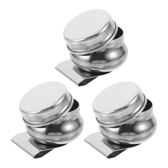 FOMIYES 3Ud Taza De Acero Inoxidable Para Pintura Con Tapa Ideal Para Limpieza Y Mezcla De Pinceles