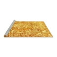 thumbnail image 2 of Ahgly Company Machine Washable Indoor Rectangle Abstract Yellow Modern Area Rugs, 8' x 10', 2 of 4