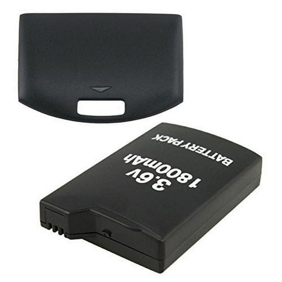 Rechargeable Battery Pack And Back Cover Case For PSP 1000 1001