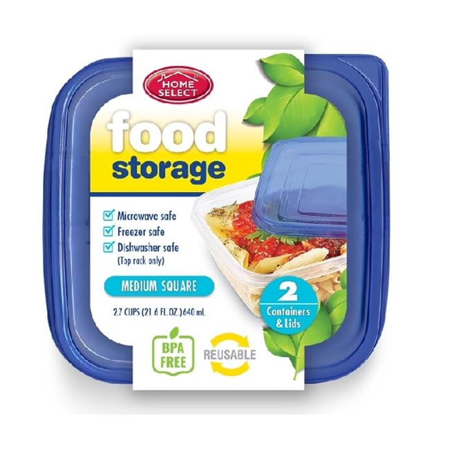 Delta Brands Products 248709 2 7 Cup Food Storage Container