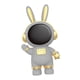 thumbnail image 4 of Alcancía de vinilo con forma de astronauta, resistente a caídas, para habitación infantil Gris, 4 of 9