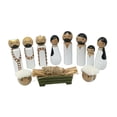 thumbnail image 3 of Juego de estatuas de madera para la natividad del nacimiento de Jesús en miniatura, decoración navideña para el hogar, dormitorio, fiesta interior y, 3 of 9