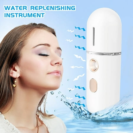 

Portable Hand-held Beauty Instrument Hot And Cold Steaming Face Humidifier