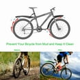 thumbnail image 3 of iMounTEK Bicycle Fender Set Adjustable Front Rear Mud Guard Mountain Bike Mudguards Splashboard Fit for 24''-26'' Bikes, 3 of 9