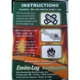 EnviroLog Fire Starters, 24 Ct, Case, 5.75" x 4.25" x 6.25"