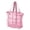 Pink#1, variant on Donemore Mesh Beach Bag 1 Pc Large Capacity Tote Swimming Bag with Zipper for Travel Beach Pool Toy Swimwear Storage and Organization Use