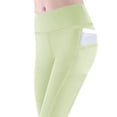 thumbnail image 6 of BLVB BLVB Capri Leggings for Women with Pockets High Waisted Yoga Pants Stretch Workout Gym Capris Cropped Trousers, 6 of 7