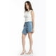 thumbnail image 2 of Short falda asimetrico /Juvenil, 6973 (Mezclilla tono claro) azul ECH, 2 of 3