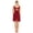 Red, variant on Alvivi Women Lyrical Dance Dress Chiffon High Low Skirt Leotard Dancing Costume XS-3XL