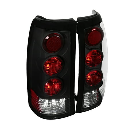 - Spec-D Tuning 1999-2003 Chevy Silverado Gmc Sierra 1500 2500 3500 Tail Lights Black Pair 1999 2000 2001 2002 2003