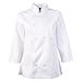thumbnail image 3 of KNG Veste de Chef Blanche à Manches 3/4 pour Femmes - Veste de Chef Ajustée pour Dames - TG, 3 of 4