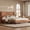 Natural, variant on URTR Natural Full Size Bamboo Platform Bed Frame with Headboard, Mid-Century Modern Solid Wood Bed with Rounded Corners for Safety, Heavy-Duty Slats No Box Spring Needed, Eco-Friendly