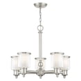 thumbnail image 5 of Livex Lighting - Middlebush - 5 Light Chandelier in Traditional Style - 25, 5 of 9