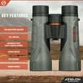 thumbnail image 3 of Athlon Optics 10x50 Argos G2 HD Gray Binoculars with Eye Relief for Adults and Kids, High-Powered Binoculars for Hunting, Birdwatching, and More, 3 of 9