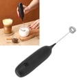 thumbnail image 4 of Battery Operated Foam Maker, Handheld Frother Baking Tool Multi Purpose Cordless 9500 RPM  For Household Kitchen For Hot Chocolate Black,White, 4 of 8