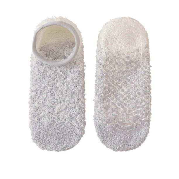 Calcetines de Lana de las Mujeres Navidad Tridimensional Hermoso Piso Calcetines, Espesado Calzado Cálido de Invierno