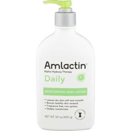 AmLactin Alpha-Hydroxy Therapy Daily Moisturizing Unscented Body Lotion, 7.9 Oz