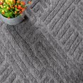 thumbnail image 5 of BNM Modern Geometric Indoor Outdoor Area Rug, 4' x 6', Grey, 5 of 7