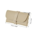 thumbnail image 4 of Unique Bargains Thin Eyeglasses Case Lightweight Eyeglasses Storage 1 Pc Champagne, 4 of 5