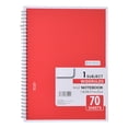 thumbnail image 2 of Spiral Notebook Wide Ruled 1 Subject Notebook with 70 Sheets, 7.9 x 10.6 Inch Composition Notebook for Writing Notes, Journaling and Everyday Organization Office Supplies, 2 of 4