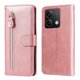 thumbnail image 4 of Estuche de Cuero PU con Cierre para Xiaomi Redmi Note 13 5G , Funda Protectora con Billetera y Correa, 4 of 6