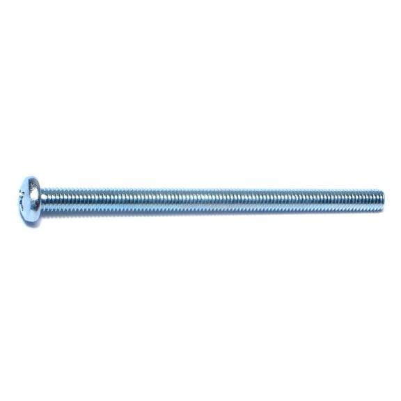 #10-32 x 3" Zinc Phillips Pan Head Machine Screws (20 pcs.)
