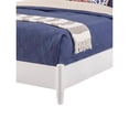 thumbnail image 4 of Allora Mid Century Modern Queen Panel Bed in White, 4 of 5