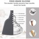 thumbnail image 3 of 2 Pcs Silicone Cooking Utensils Kitchen Utensil Set, Heat_c*, 3 of 5