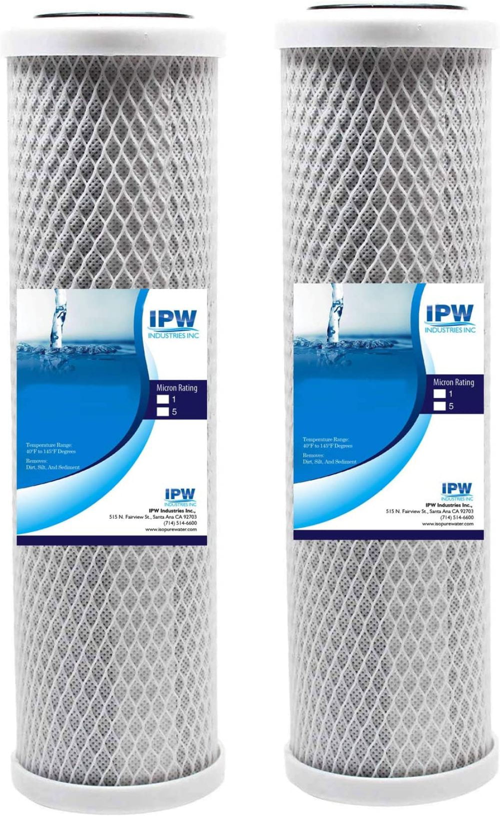 Pentek P-250 and P-250A  2PK Culligan D-250A RB-FXSVC Comparable Filters FXSVC 