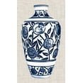 thumbnail image 2 of Unknown 20x32 Gold Ornate Wood Framed with Double Matting Museum Art Print Titled - Blue and White Vase IV, 2 of 4