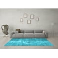 thumbnail image 3 of Ahgly Company Indoor Rectangle Persian Light Blue Traditional Area Rugs, 2' x 5', 3 of 4