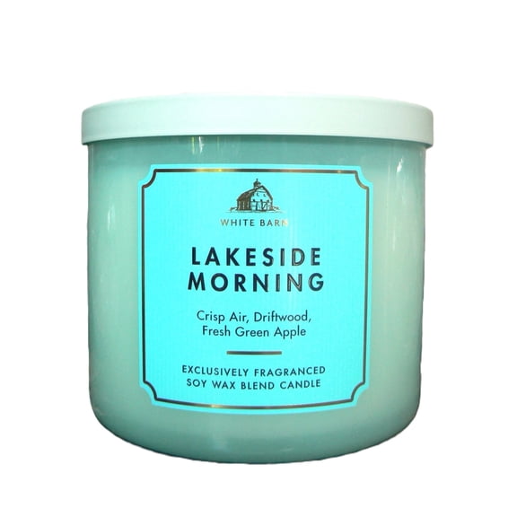 Bath and Body Works Lakeside Morning 3 Wick Candle