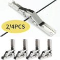 thumbnail image 1 of 4/2 Pieces Folding Hinges 90 Degree Self-Locking Folding Hinges Table Leg Bracket 180 Degree Furniture Accessories, 1 of 5