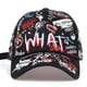 thumbnail image 2 of Qarigey Gorra de béisbol con estilo, correa ajustable, protección solar ligera, sombrero de sombra de algodón para exteriores, transpirable Sombreros Negro, 2 of 6