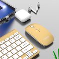 thumbnail image 2 of Juego de teclado para juegos Teclado externo de 78 teclas 4 teclas Ratón para PC de escritorio Tablet Likrtyny Para estrenar, 2 of 7