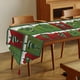 thumbnail image 2 of de mesa navideño/Decoración navideña/Mantel de decoración navideña lavable para cocina, restaurante, escritorio de invierno, 2 of 8