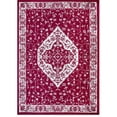 thumbnail image 1 of Concord Global Trading 69205 5 x 7 ft. Jefferson Pearl Heriz Medallion Rectangle Area Rug, Red, 1 of 1
