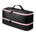 thumbnail image 1 of Bolsa de viaje para herramientas de cabello Yuyangstore doble capa organizador de peinado, 1 of 8