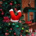 thumbnail image 3 of Adorno para árbol de Navidad MAGICLULU, pata de elfo navideño, color rojo, 3 of 9