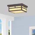 thumbnail image 2 of Livex Lighting Montclair Mission Outdoor Ceiling Mount in Bronze, 2 of 5