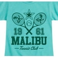 thumbnail image 3 of Barbie - Ken Malibu Tennis Club - Girls Fitted Short Sleeve Graphic T-Shirt, 3 of 5
