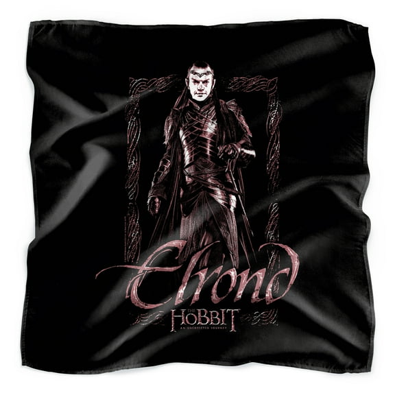 The Hobbit Elrond Stare Bandana (21 in x 21 in)