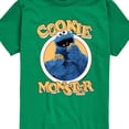 thumbnail image 3 of Sesame Street - Cookie Monster Eating - Toddler and Youth Short Sleeve Graphic T-Shirt, 3 of 5
