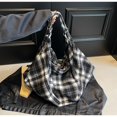 thumbnail image 4 of Large Capacity Tote Backpack Convertible Shoulder Crossbody With Checkered Pattern, 4 of 6