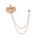 thumbnail image 5 of Broche de corona Broche de cadena con cadena Accesorios de joyería elegantes Broche de traje Broche de solapa para hombres para camisas Bufanda Abrigo Yinane Broche de hombre, 5 of 8